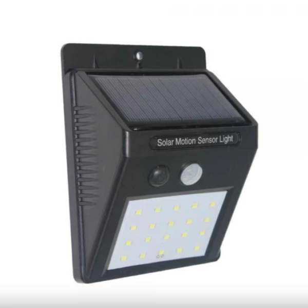 2 броя LED Соларна лампа 1200W, 6 COB със сензор за движение и дистанционно LED ОСВЕТЛЕНИЕ Royalshop.bg 9