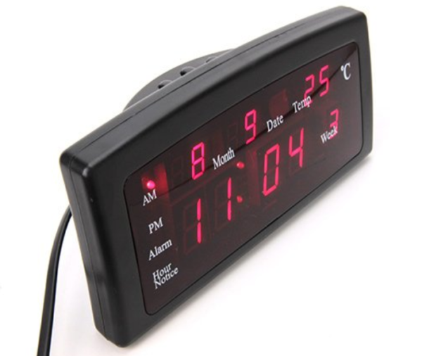 LED електронен часовник Caixing CX-868 АКСЕСОАРИ Royalshop.bg