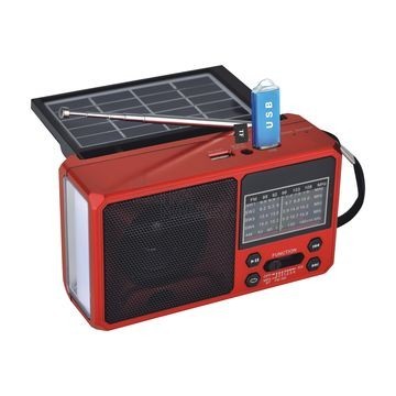 Соларно радио с bluetooth USB и фенер FP – 9007BT-S BLUETOOTH КОЛОНИ Royalshop.bg